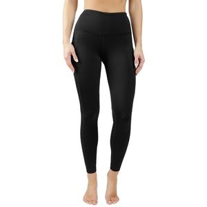 90 Degree By Reflex High Waist Fleece Lined Leggings with Side Pocket - Yoga